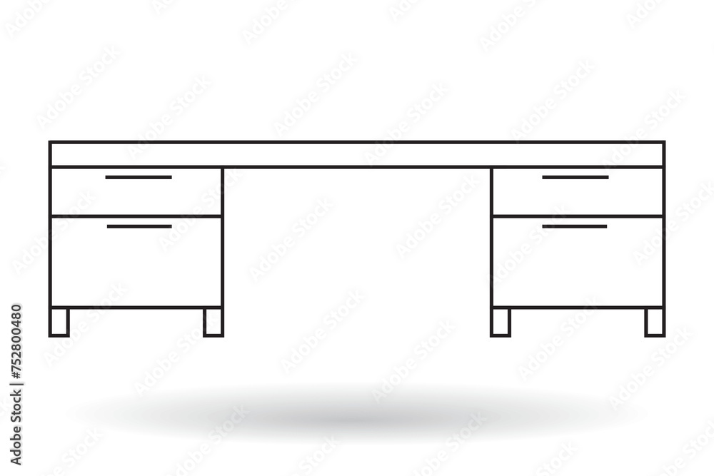 table icon. Furniture symbol design vector ilustration. table icon. Furniture symbol design vector ilustration.