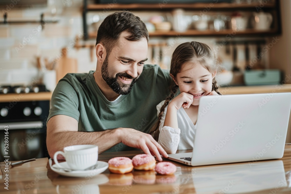 Father-Daughter Bonding Time A Monthly Event Generative AI Father-Daughter Bonding Time A Monthly Event Generative AI