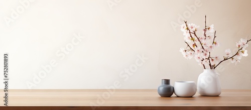 Elegant Vase Adorned with a Fragrant Blossom Standing Proud on a Polished Table