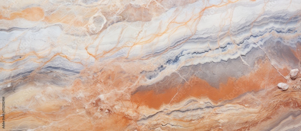 Elegant Marble Wall with Intricate Brown and Blue Pattern Design for Luxurious Interior Decor Elegant Marble Wall with Intricate Brown and Blue Pattern Design for Luxurious Interior Decor