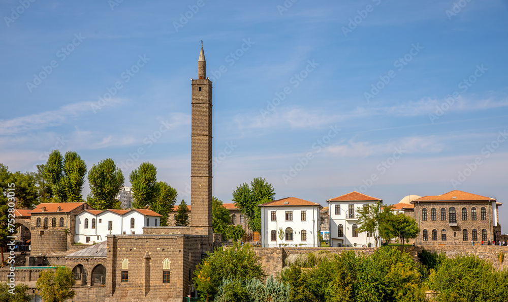 Turkey's Diyarbakir province. Hz. Süleyman mosque. It has preserved its historical structure for centuries. It is one of the important mosques in Islamic history.