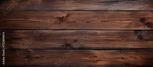 Rustic Wooden Background with Intricate Dark Brown Texture for Design Projects