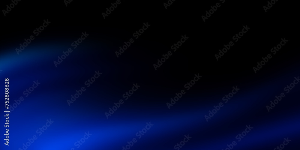 Blue gradient background, abstract illustration of deep water