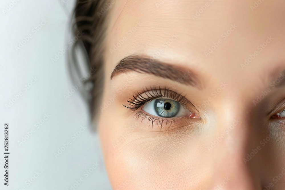 Before and After Wrinkle Treatment on Forehead Skin Before and After Wrinkle Treatment on Forehead Skin