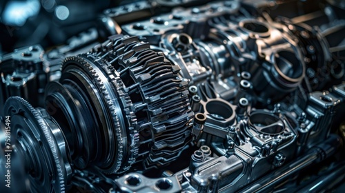 The engine hummed as the piston moved up and down within the cylinder, lubricated by the slick oil, while the gears shifted smoothly, all working seamlessly to propel the car forward.