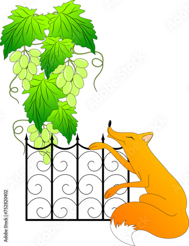 Character from fable fox and grapes