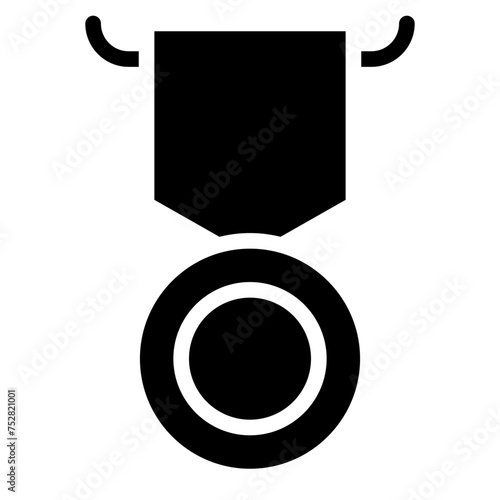 Winning award, prize, medal or badge icon for apps and websites