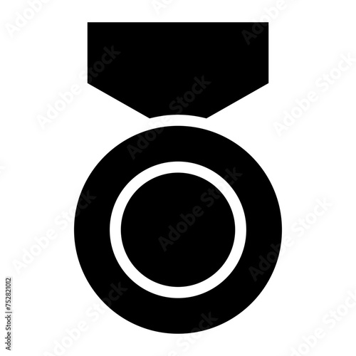 Winning award, prize, medal or badge icon for apps and websites