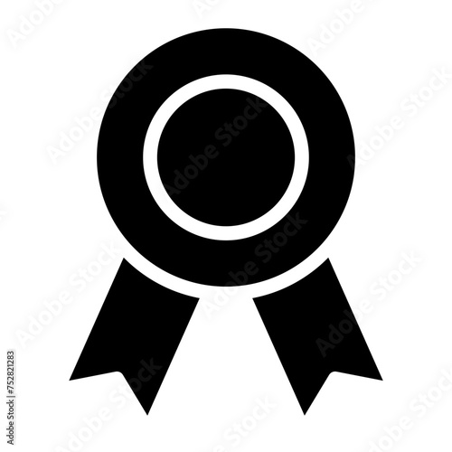 Winning award, prize, medal or badge icon for apps and websites