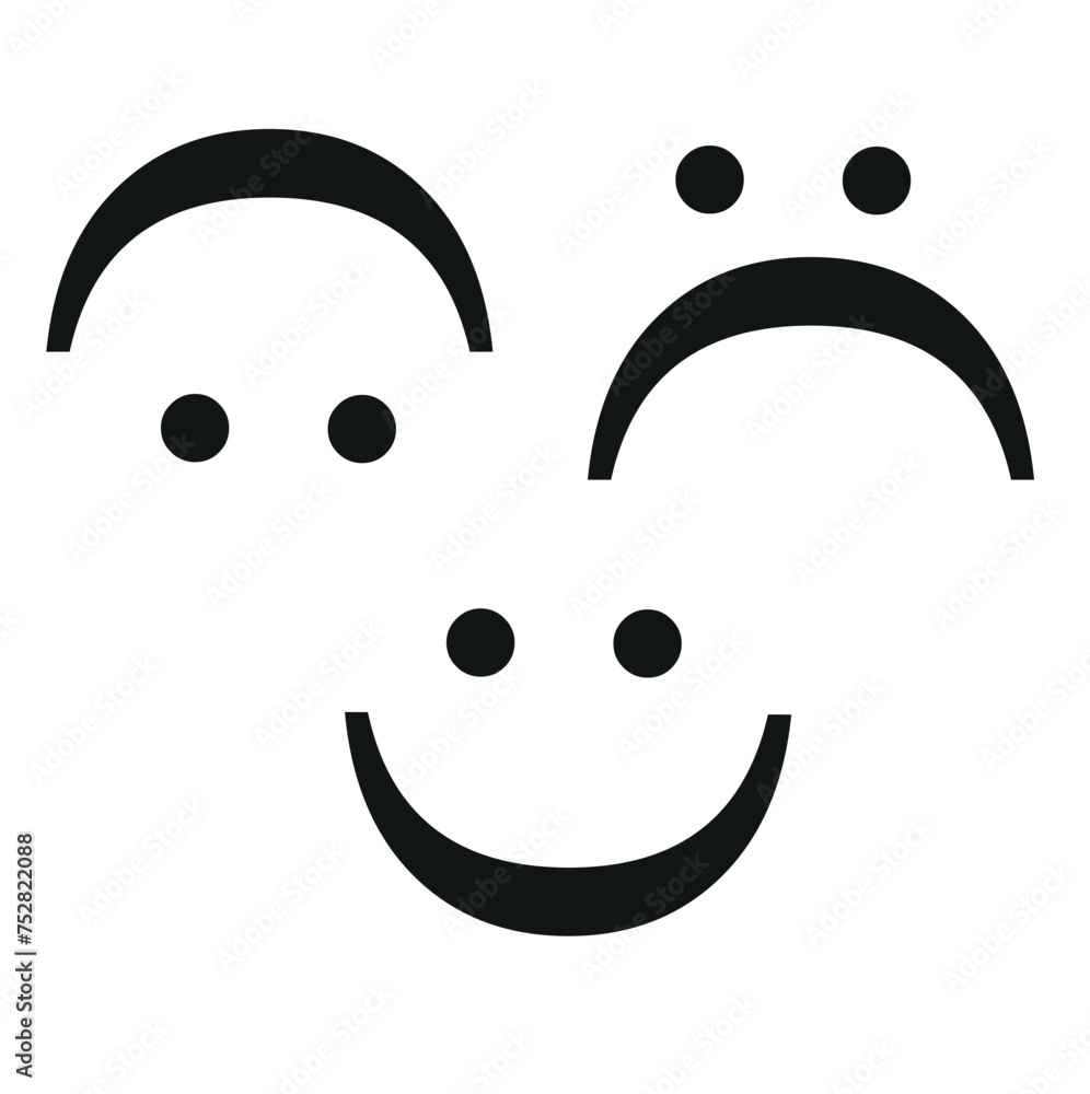 High Quality Sad Icon Illustration For Commercial Use. High Quality Sad Icon Illustration For Commercial Use.