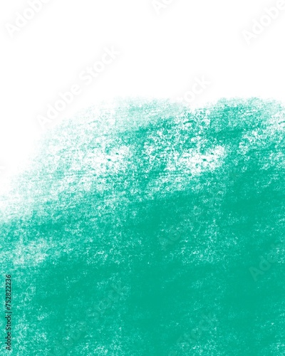 emerald print on white background