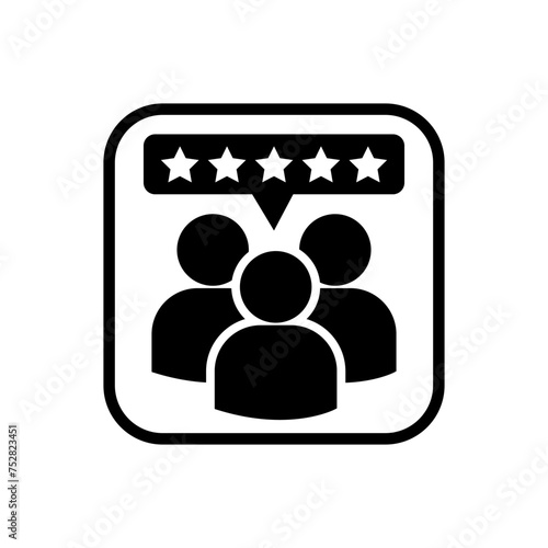 Feedback vector icon. assessment illustration sign. rating symbol.