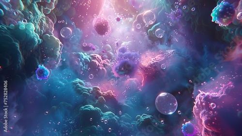 Enter a realm of ethereal beauty, where microscopic landscapes unfold like scenes from a dream.
