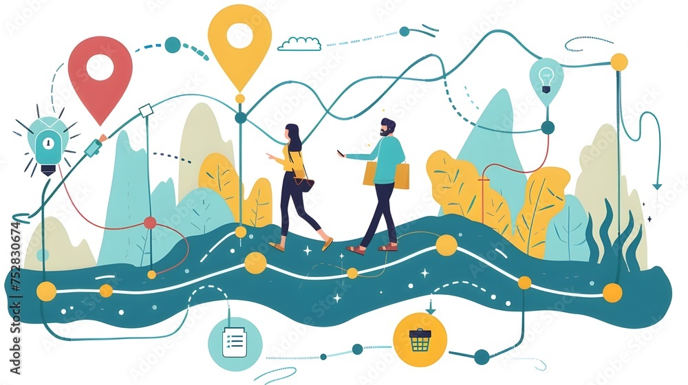 Customer Journey Map; interaction into a unique customer experience. Customer Journey Map; interaction into a unique customer experience.
