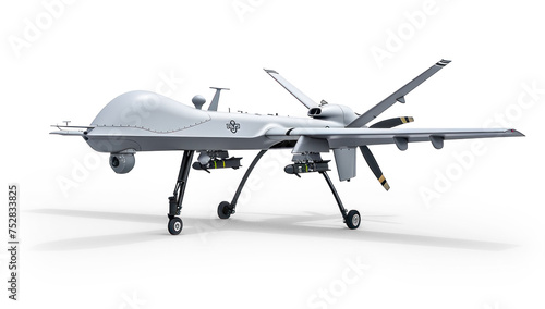Isolated PNG file of wing-type UAV ideal for designs and illustrations