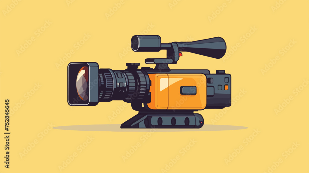 Video camera vector illustration