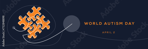 World Autism Day, held on 2 April.