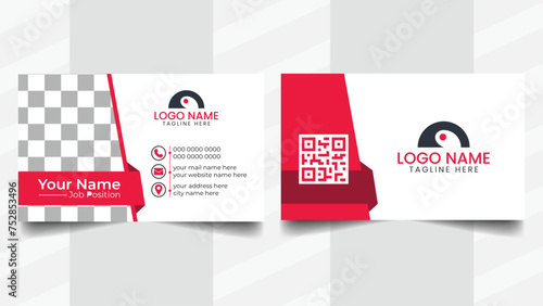modern and clean business card template design