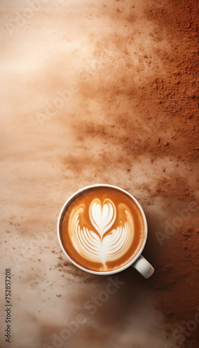 Caffè latte background