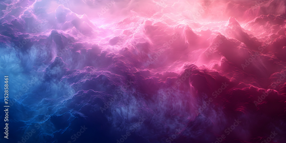 Background Space With Purple And Red Colour,Ocean cotton candy galaxy art background. - obrazy, fototapety, plakaty 