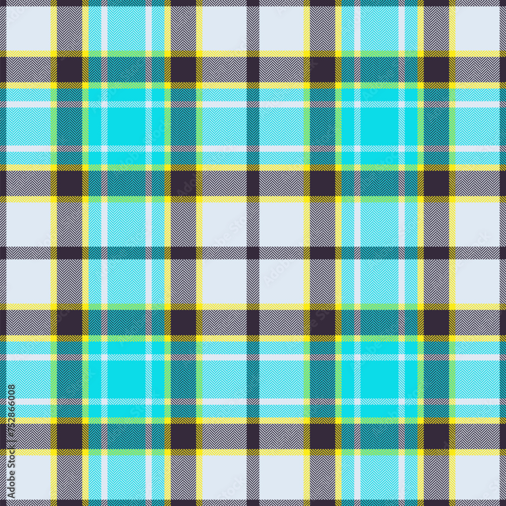 Plaid seamless pattern. Check fabric texture. Vector textile print. Plaid seamless pattern. Check fabric texture. Vector textile print.