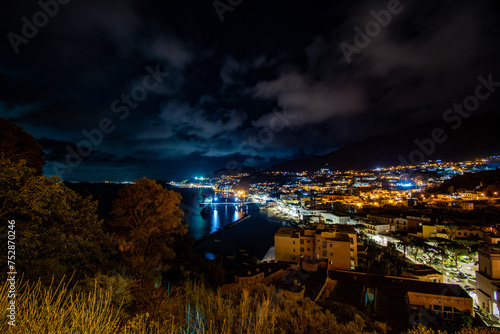 Night View on Lacco Ameno, Ischia Island