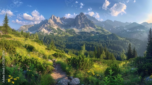 Tatra Mountains Panorama Zakopane Poland