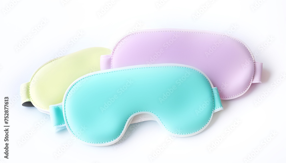 Cute sleepmasks with copy space Cute sleepmasks with copy space
