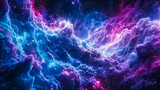 The Cosmic Dance of Nebulas, Abstract Beauty in the Universe, A Glimpse into the Outer Space Mystery
