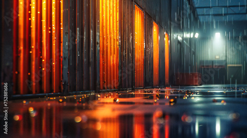 The Art of Rain on Glass, Abstract Water Patterns, Capturing the Mood of a Stormy Night