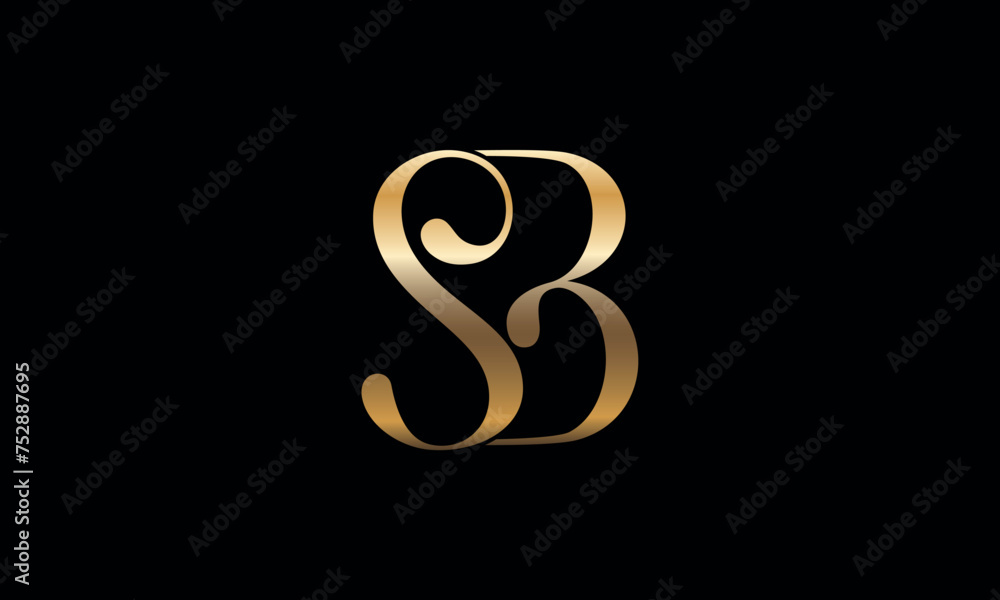 BS, SB, B, S, Abstract Letters Logo Monogram BS, SB, B, S, Abstract Letters Logo Monogram