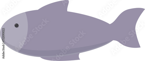 Catch river fish icon cartoon vector. Fishing hobby. Holiday man activity