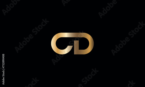 CD, DC, C, D, Abstract Letters Logo Monogram