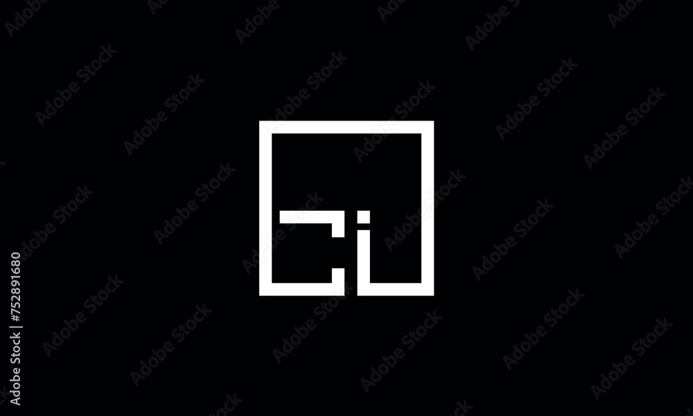 Alphabet Letters CCI, IC, Initials Logo Monogram Alphabet Letters CCI, IC, Initials Logo Monogram