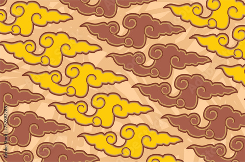Batik Indonesian: is a technique of wax-resist dyeing applied to whole cloth, or cloth made using this technique originated from Indonesia.