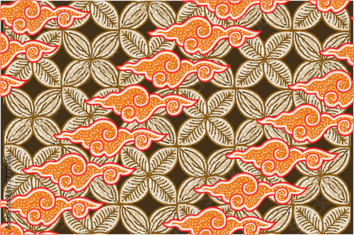 Batik Indonesian: is a technique of wax-resist dyeing applied to whole cloth, or cloth made using this technique originated from Indonesia.