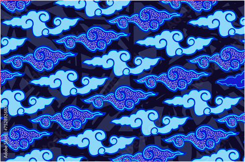 Batik Indonesian: is a technique of wax-resist dyeing applied to whole cloth, or cloth made using this technique originated from Indonesia.