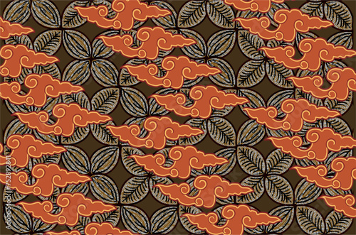 Batik Indonesian: is a technique of wax-resist dyeing applied to whole cloth, or cloth made using this technique originated from Indonesia.