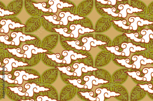 Batik Indonesian: is a technique of wax-resist dyeing applied to whole cloth, or cloth made using this technique originated from Indonesia.