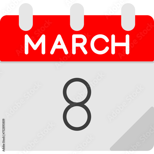 8 March Icon
