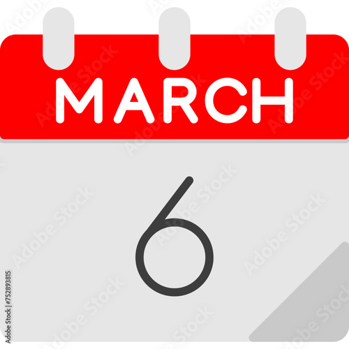 6 March Icon