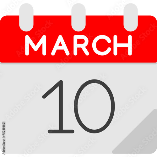 10 March Icon