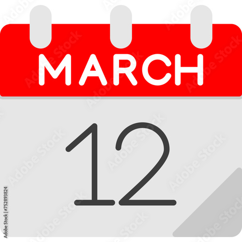 12 March Icon