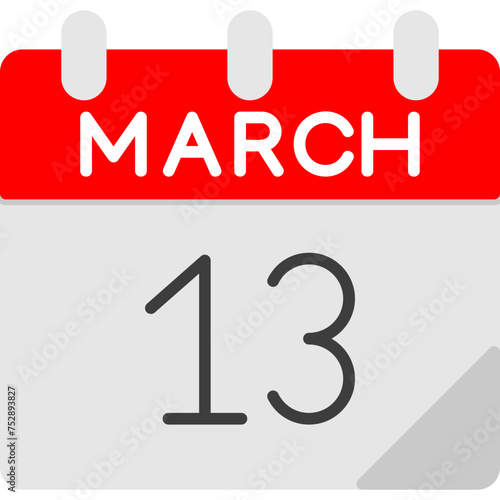 13 March Icon
