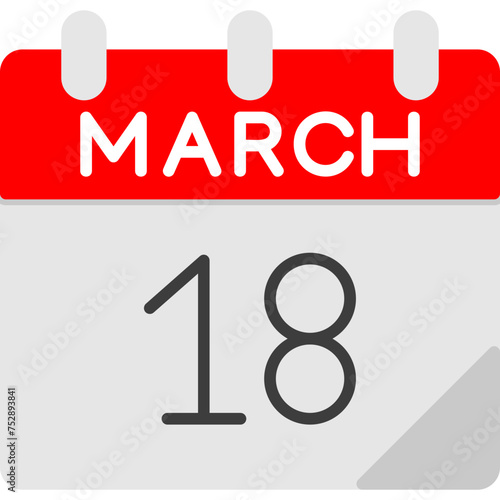 18 March Icon