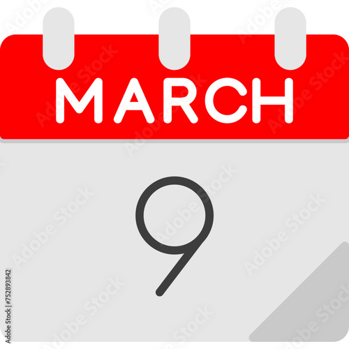 9 March Icon