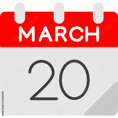 20 March Icon