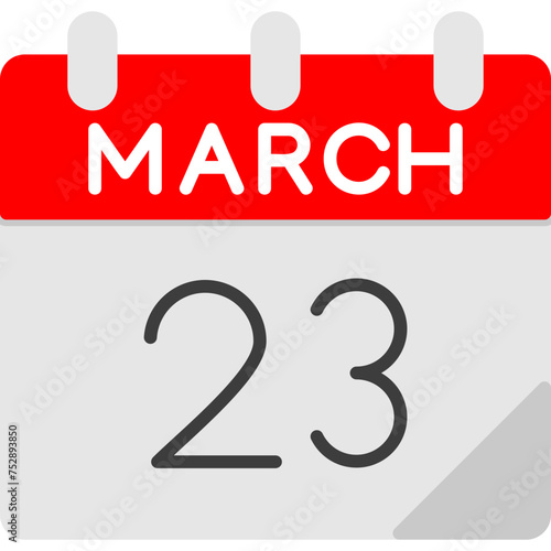 23 March Icon