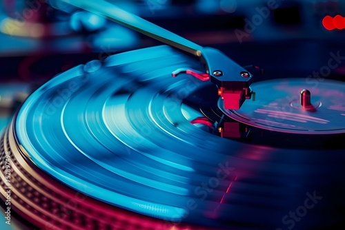 Vinyl and DJs Shaping the Future of Music, To emphasize the enduring appeal and significance of vinyl in the music industry, especially with the photo