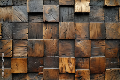 reclaimed wood Wall Paneling texture  Vector wooden background. Highly detailed  photorealistic  grunge wood panels  Generative Ai